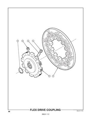 Flex Drive Coupling 31201131