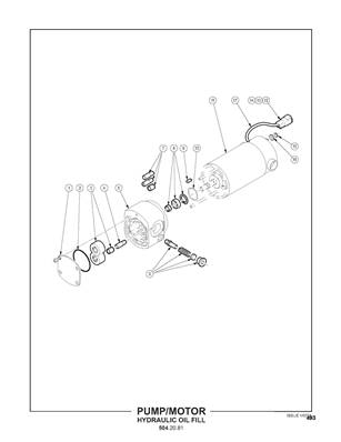 Pump/Motor, Hydraulic Oil Fill 5042082