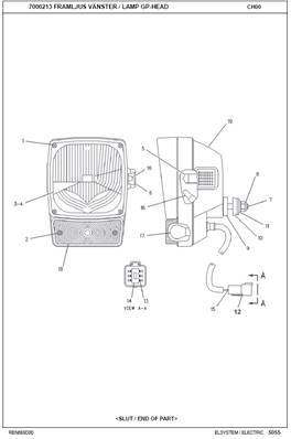 Road lighting kit, mounting 7000213
