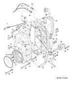 Transmission box, assembly 9903082S2