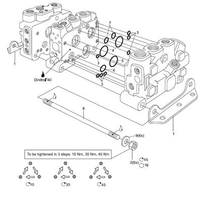 Tie rods and seal kits 9990073