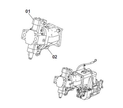 Transmission motor, mounting 9991308
