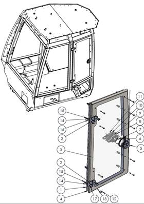 Side Window, right 9991372