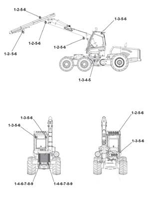 Work lights, assembly 9991487