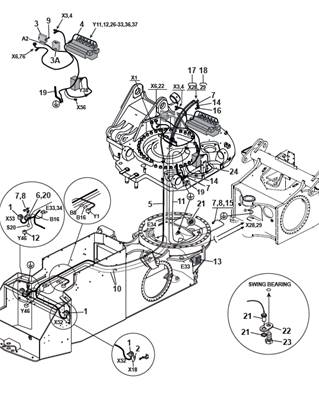 Front frame harness, mounting 9991836