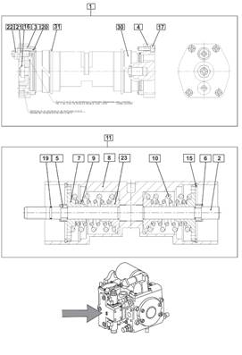 Advance pump, regulator 9991891