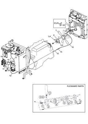 Reversible fan propeller, assembly 9992166