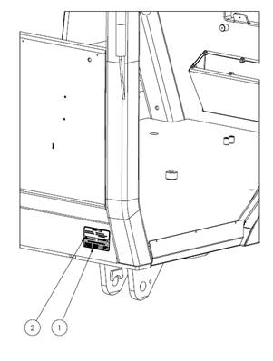 7000 seat, armrests 9992605