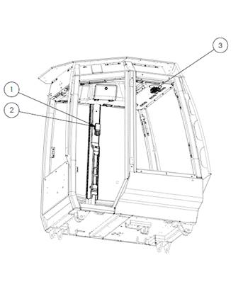 7000 seat, armrests 9992609