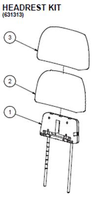 3000 HIGH END seat assembly 9992858