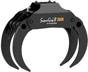 Grapple wood energy 4 tongs HULTDINS SuperGrip II 260R