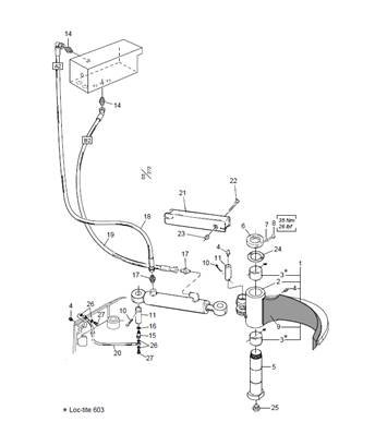 Lower delimbing knife LM006702