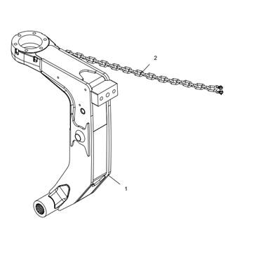 Felling link, reinforced LM043539