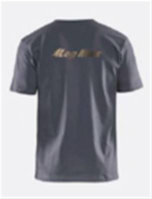 T-Shirt gray Log Max size XXXL 33001030 9400-XXXL