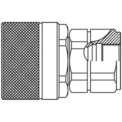 Male screw coupler G3/8 Parker QHPA13-G4X3-C