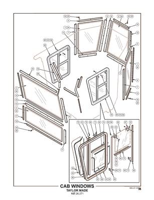 Cab Windows, Taylor Made 10726271S2
