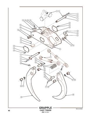 Grapple, Cast Tongs 21214231