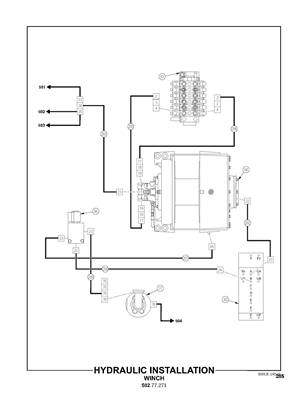 Hydraulic Installation, Winch 50277271