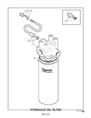 Hydraulic Oil Filter 50310423