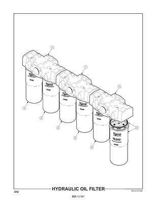 Hydraulic Oil Filter 50310562