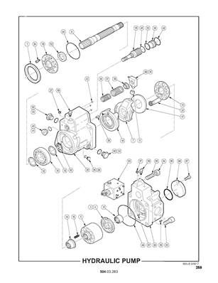 Hydraulic Pump 50403283S2