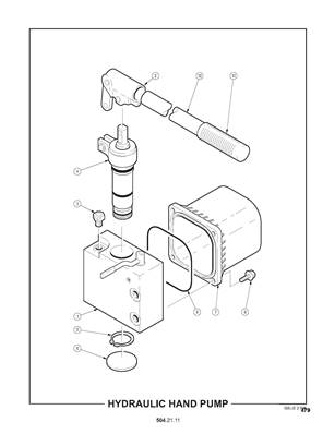 Hydraulic Hand Pump 5042112