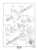 Motor, Track Drive 50502171S3