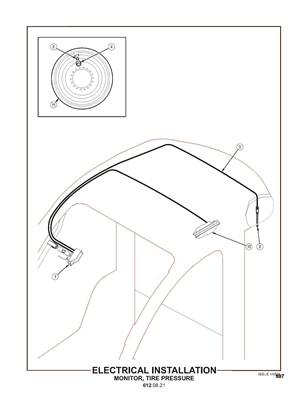 Electrical Installation, Monitor, Tire Pressure 6120822