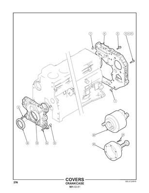 Covers, Crankcase 9010281