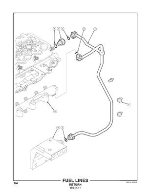 Fuel Lines, Return 9050542