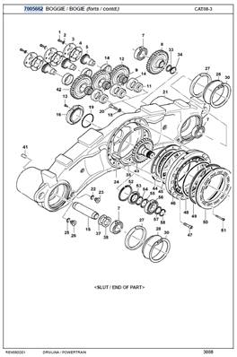 Bogie, assembly 7005662