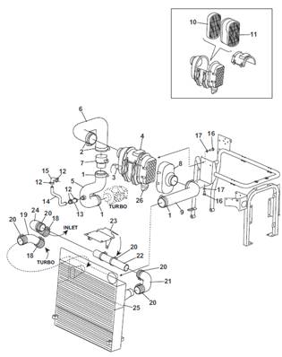 Engine air filtration, assembly 9902878