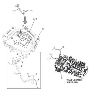 Steering control, assembly 9902896