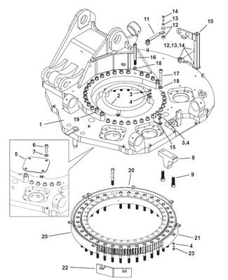 Crane plate 9990014