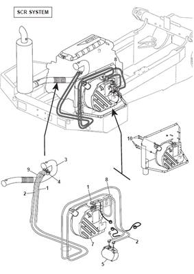 AdBlue engine stage 4, assembly 9991680