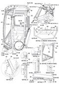 Cabin openings, assembly 9991777S2