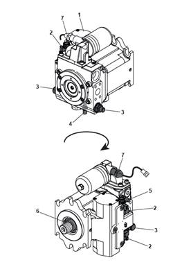 Transmission pump, assembly 9992058
