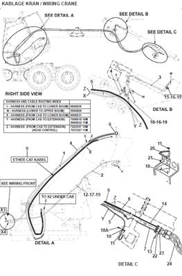 Crane beam, mounting 9992102