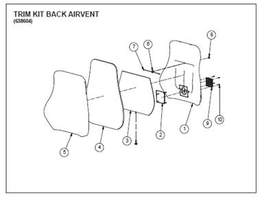 Seat 7000 MEDIUM, assembly 9992205