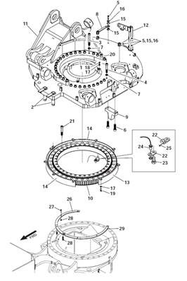 Turret rotation, assembly 9992898