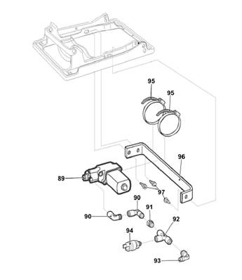 Seat 7000, assembly 99929100