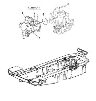 Transmission Motor Mount, Mounting 99929279