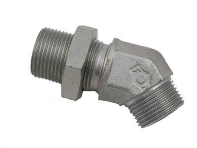 Male-male union ORFS 1 3/16-45° Parker 12WLNO-WLNL-S
