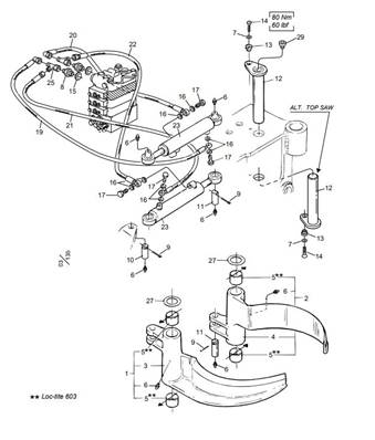 Delimbing unit LM005501D