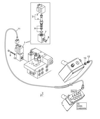 Electrical controlled measuring wheel LM045259