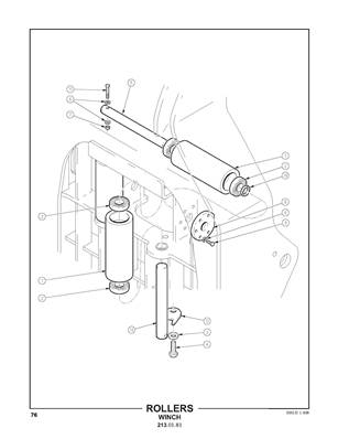 Rollers, Winch 2130181