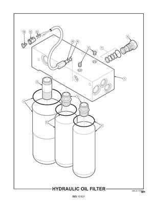 Hydraulic Oil Filter 50310621