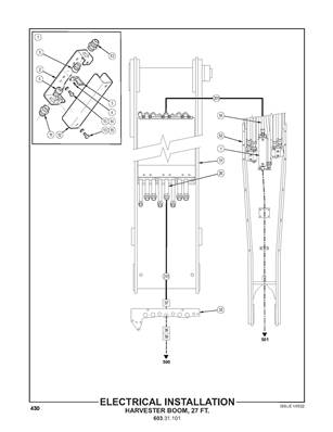 Electrical Installation, Harvester Boom, 27 60331101