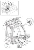 Cabin harness, mounting 9991024S2