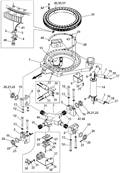 Swing plate, assembly 9991136S2